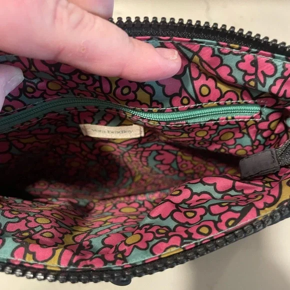 Vera Bradley Black Quilted Crossbody Bag